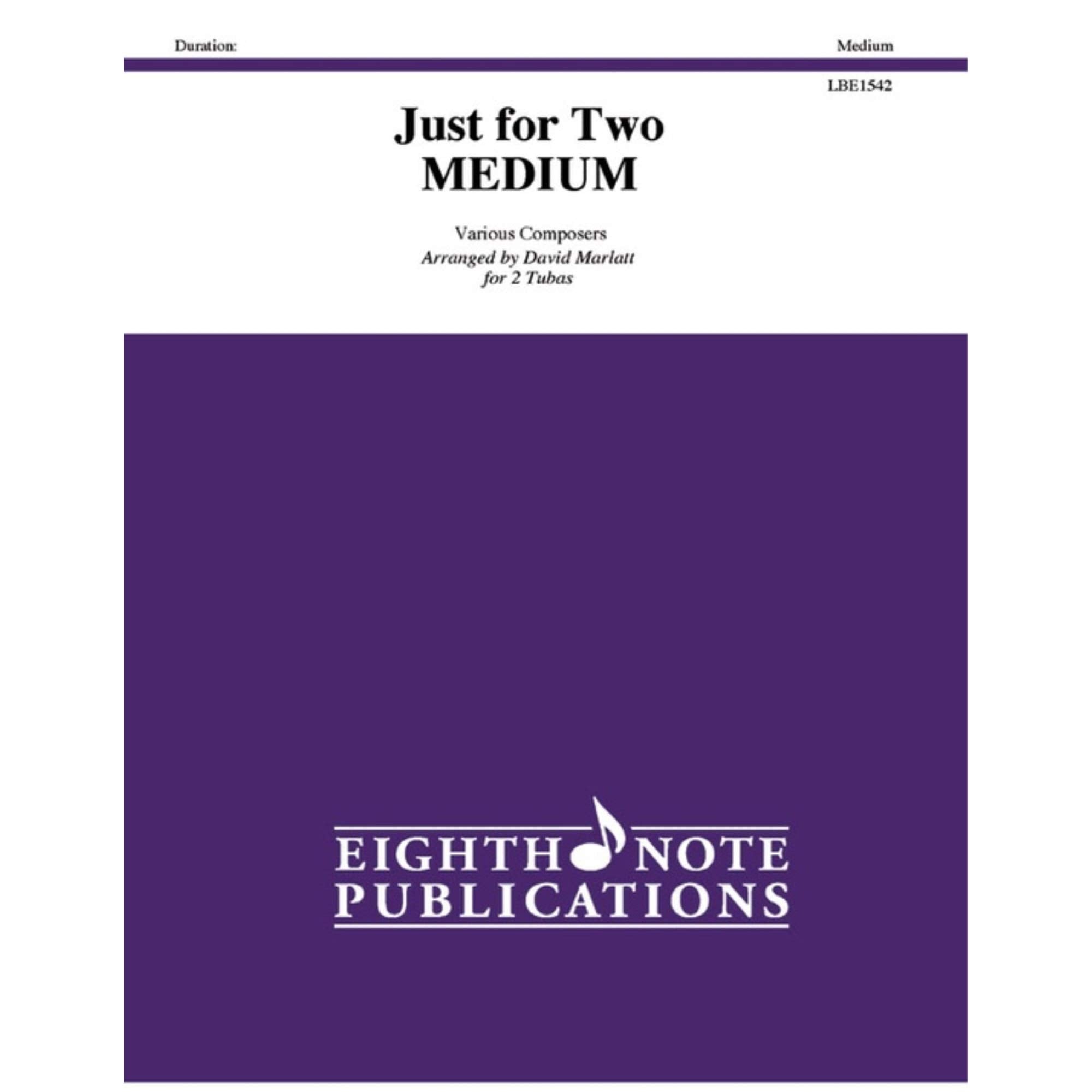 Just for Two Medium: Part(s) (Eighth Note Publications),Used