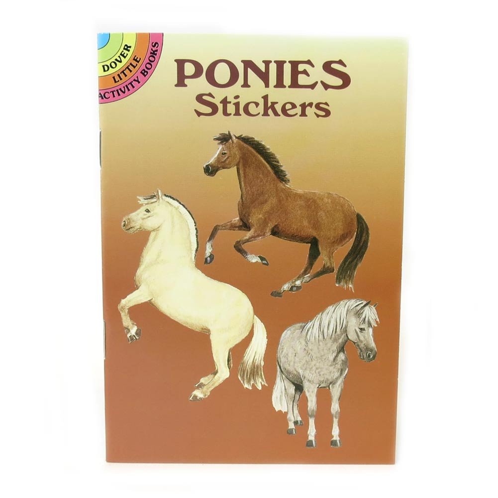 Ponies Stickers (Dover Little Activity Books: Animals),Used