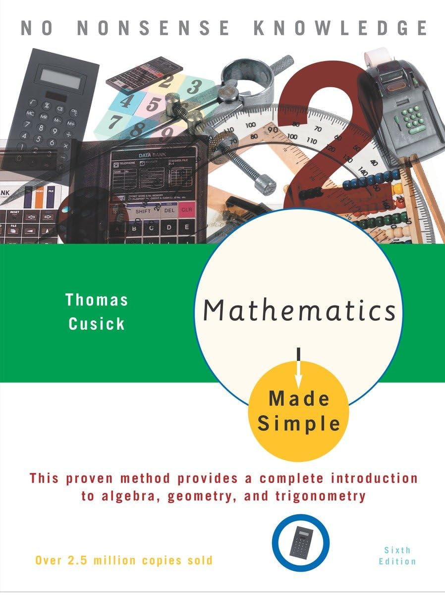Mathematics Made Simple: Sixth Edition,Used