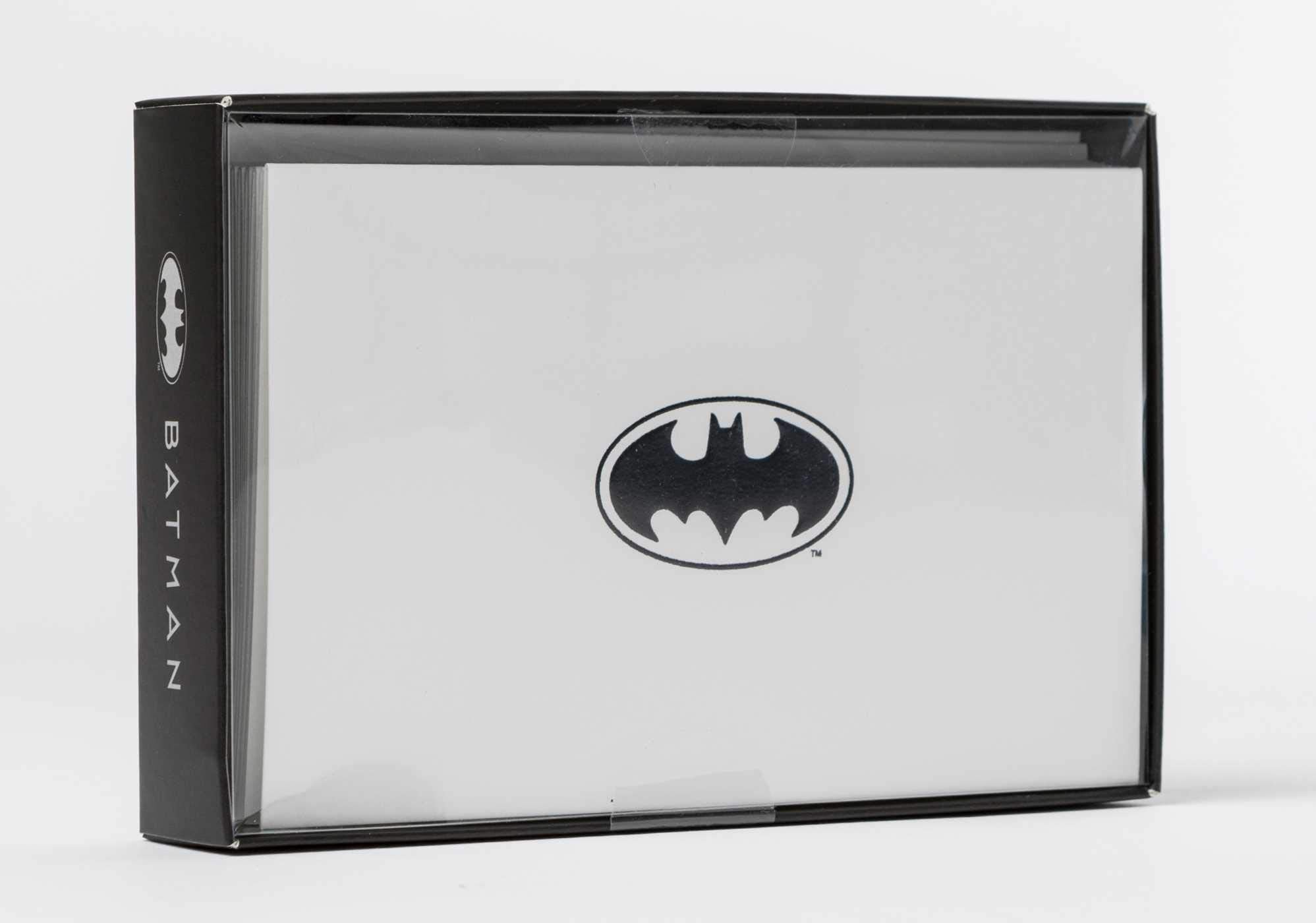 DC Comics: Batman Foil Note Cards (Set of 10),Used