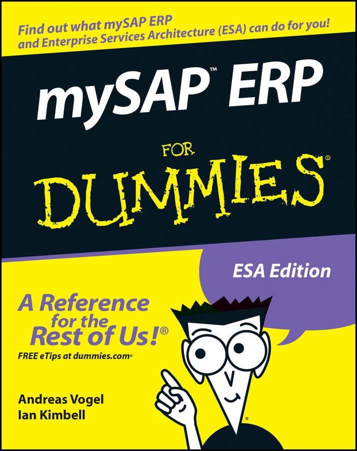 Mysap Erp For Dummies,New