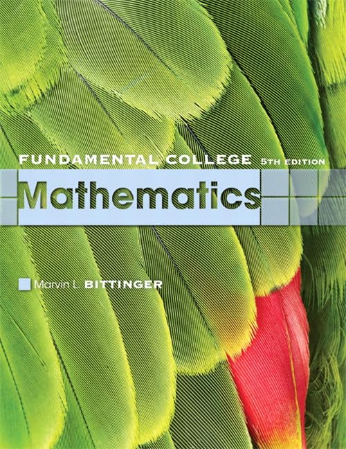 Fundamental College Mathematics,New