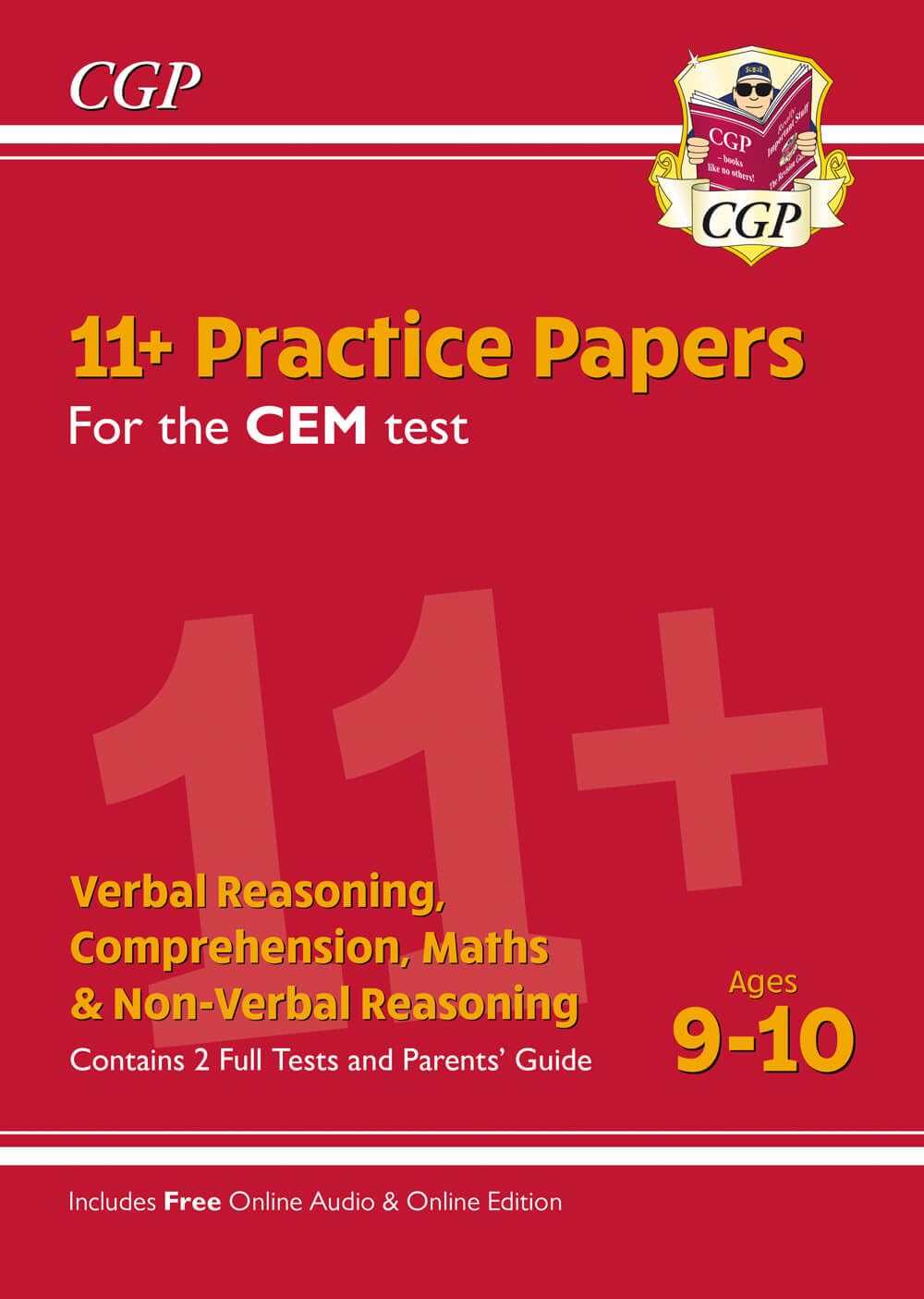 New 11+ CEM Practice Papers Ages 910 (with Parents' Guide & Online Edition) (CGP 11+ CEM),Used