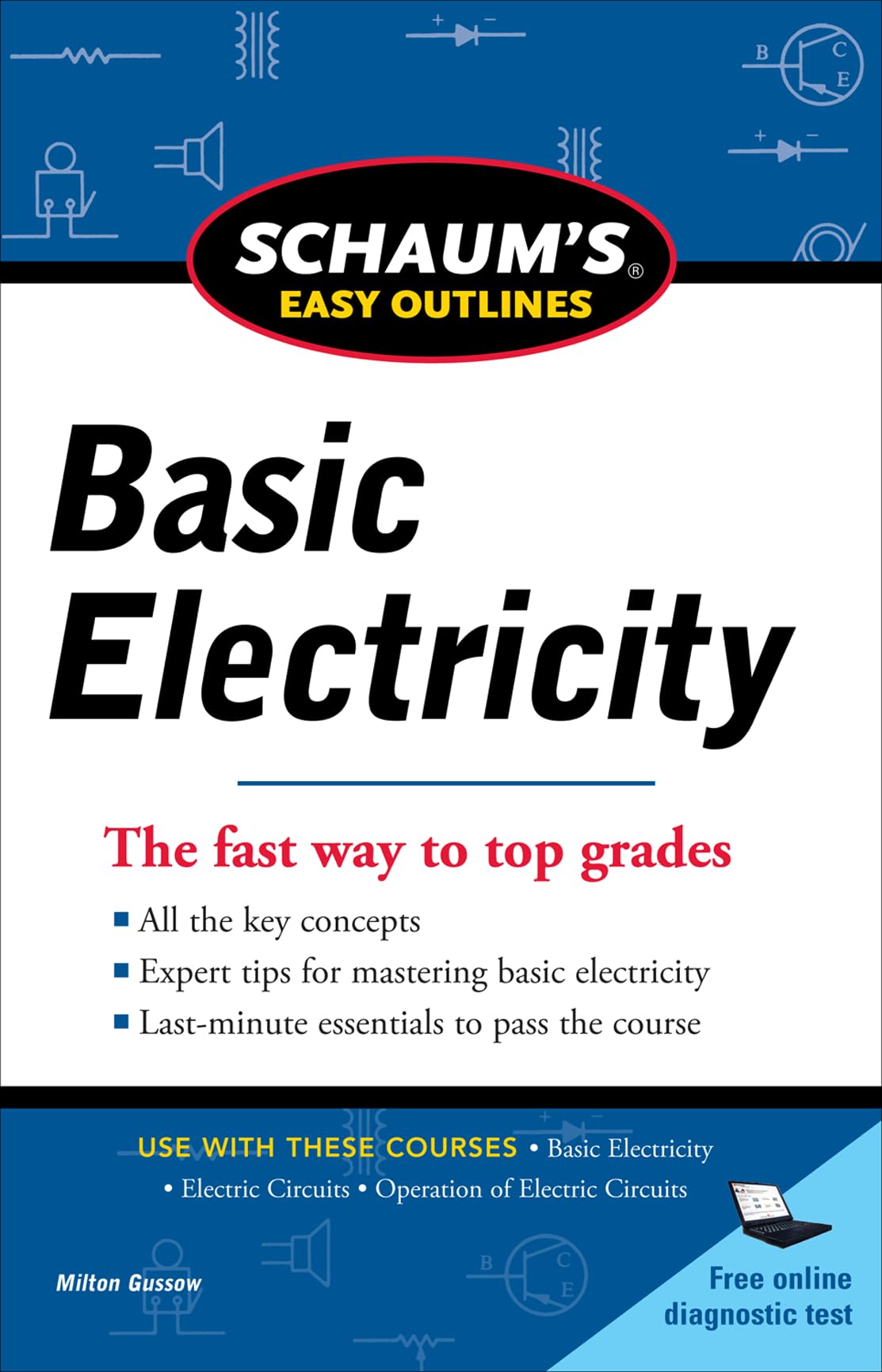 Schaums Easy Outline of Basic Electricity Revised (Schaum's Easy Outlines),Used