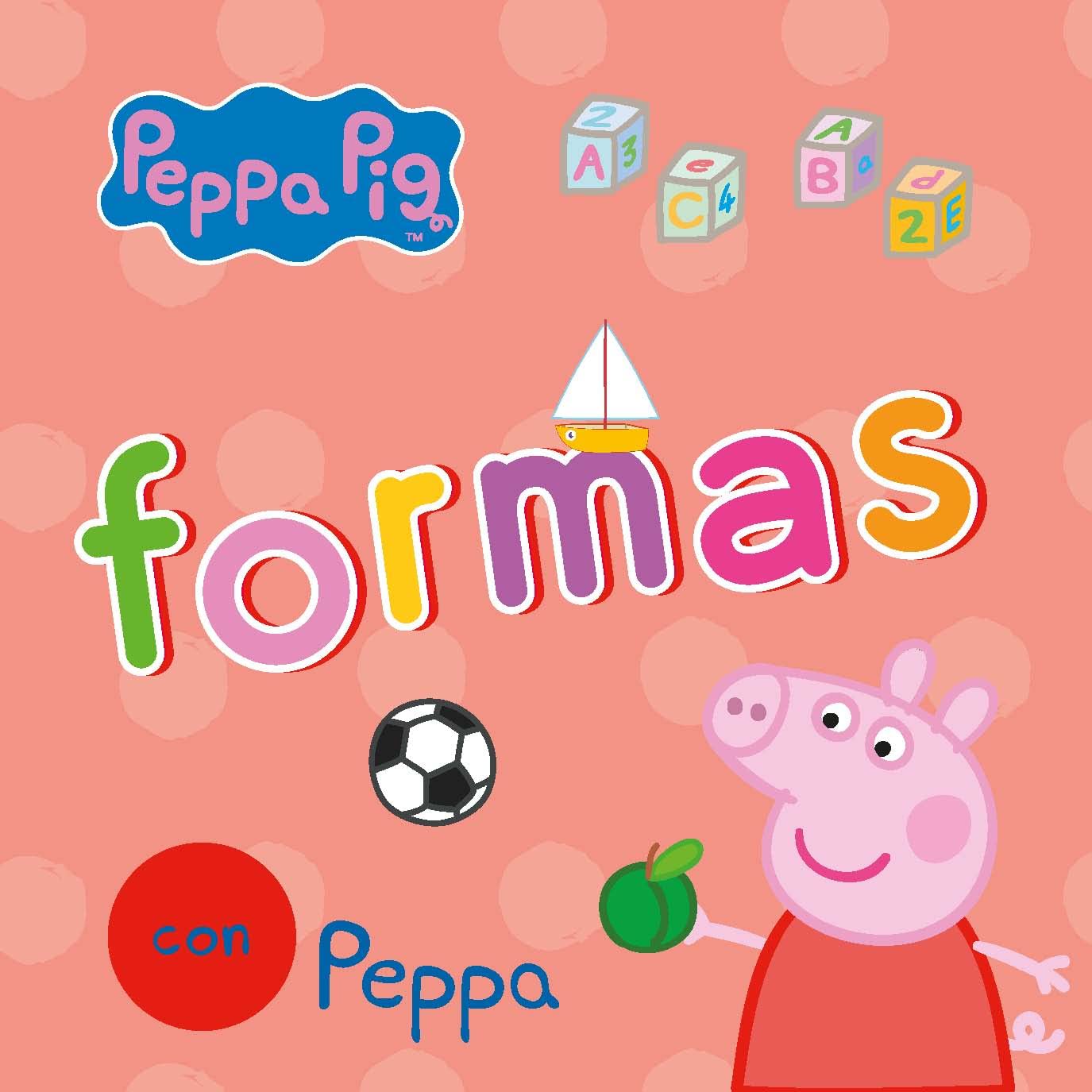 Peppa Pig. Libro de cartn  Formas con Peppa,Used
