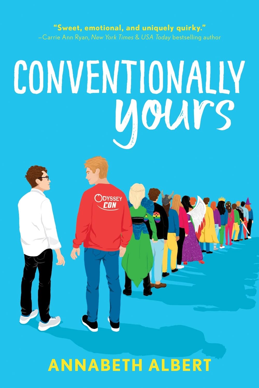 Conventionally Yours: An LGBTQIA RivalstoLovers Road Trip Romance (True Colors, 1),Used