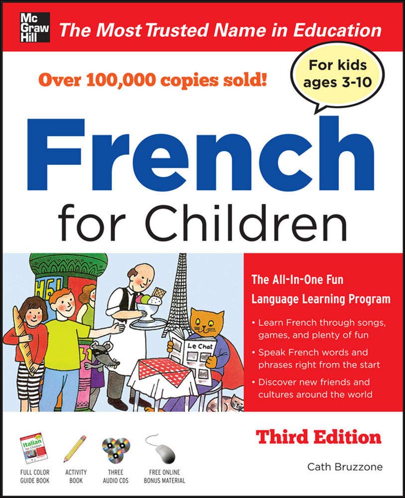 French For Children With Three Audio Cds, Third Edition,New