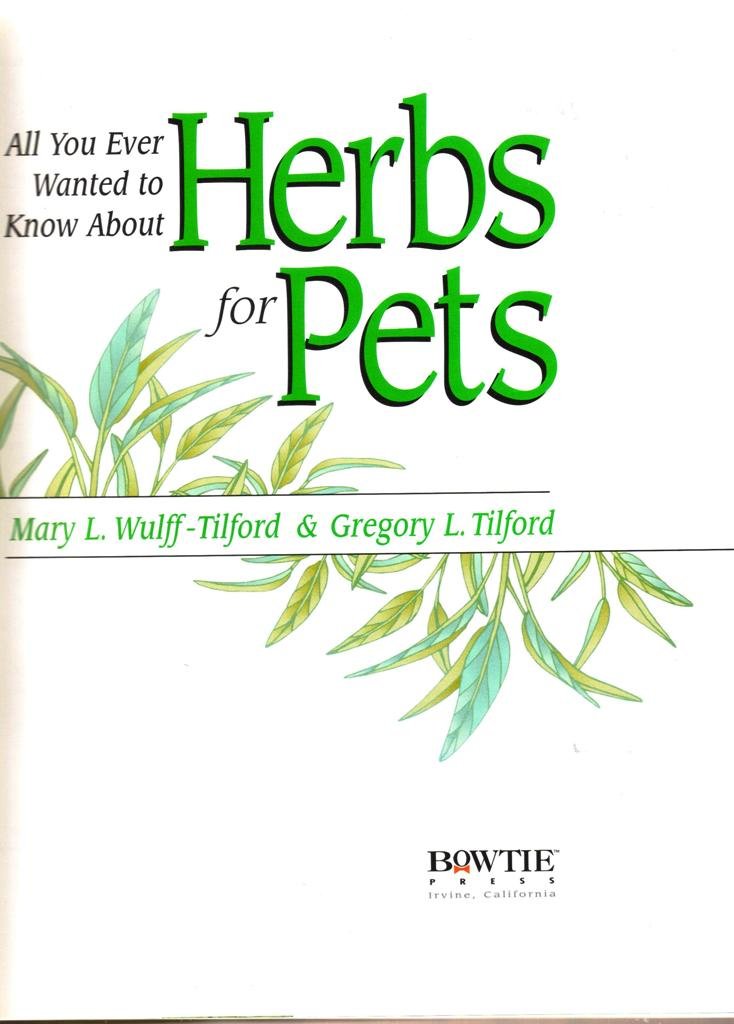 All You Ever Wanted to Know About Herbs for Pets,New