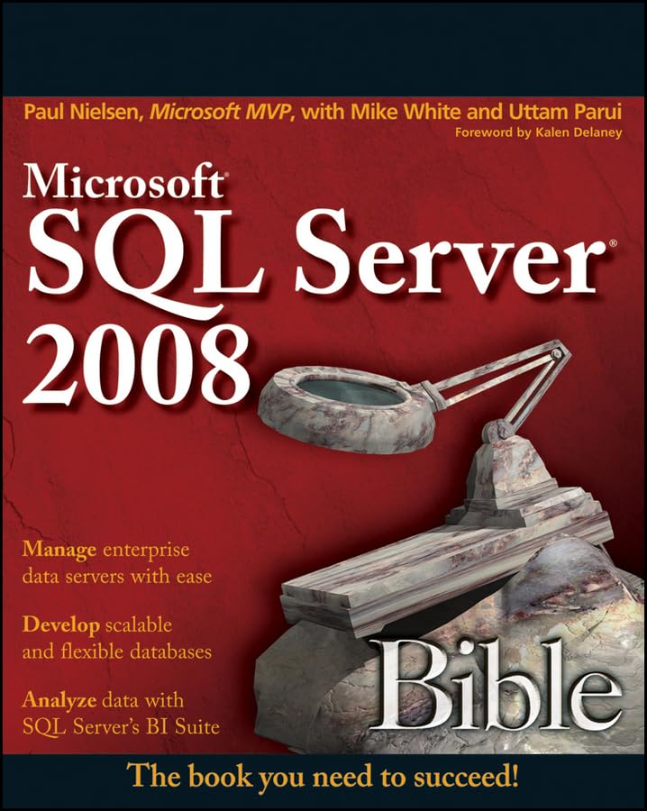 Microsoft SQL Server 2008 Bible,Used