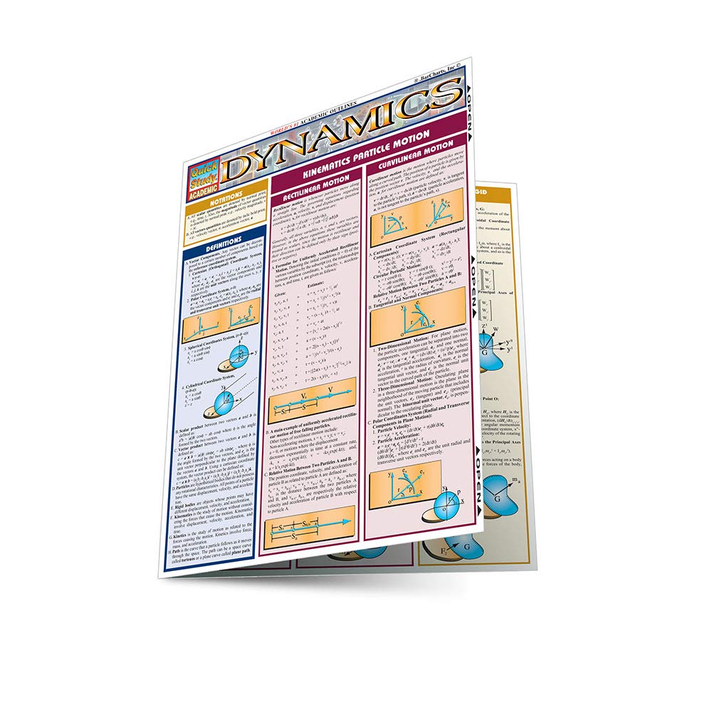 Dynamics (Quickstudy Reference Guides Academic),Used