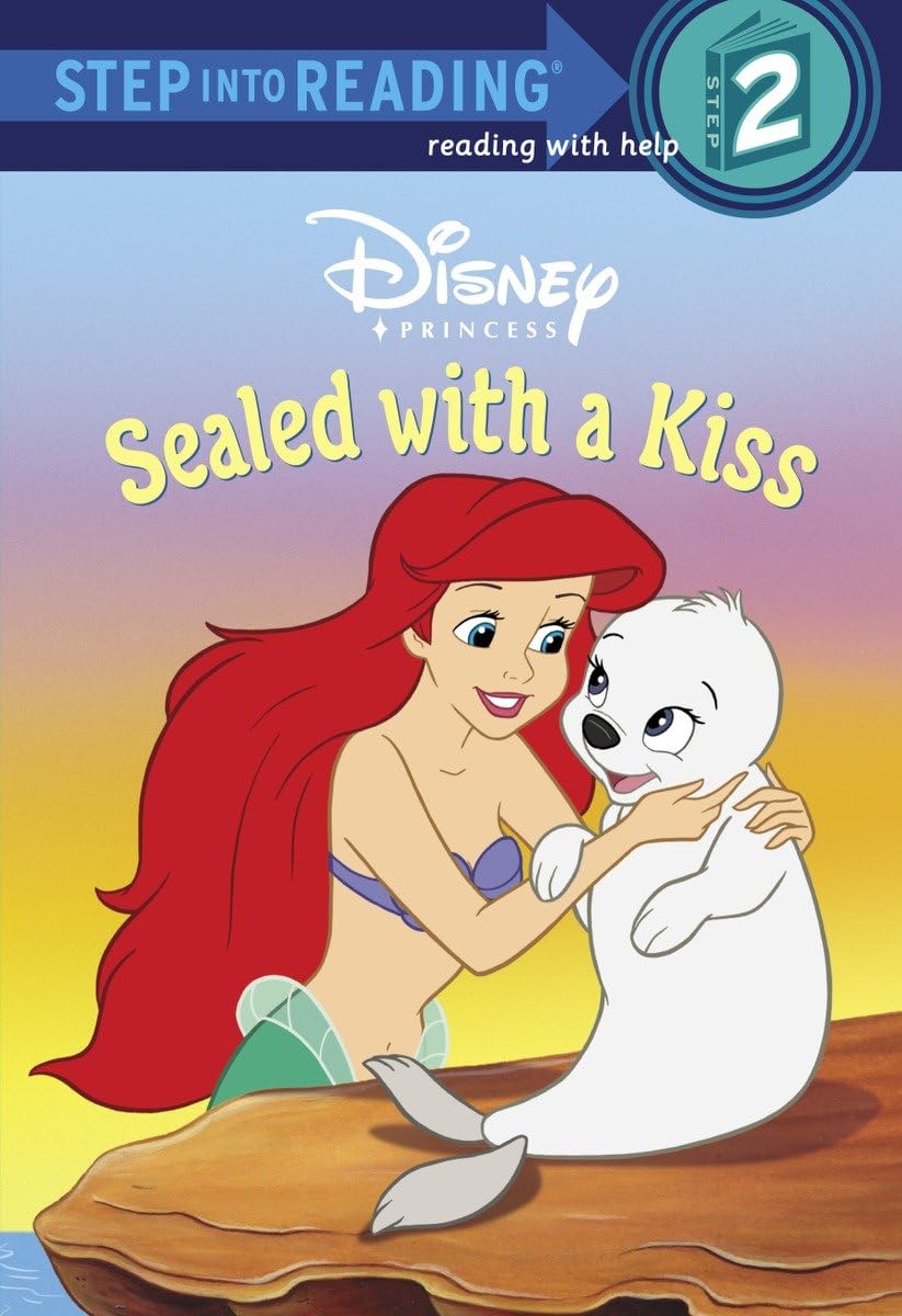 Sealed with a Kiss (Disney Princess) (Step into Reading),Used