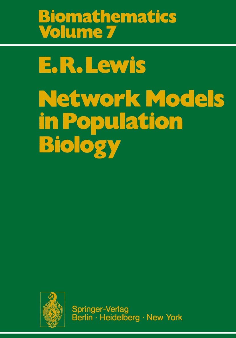 Network Models in Population Biology (Biomathematics, 7),Used