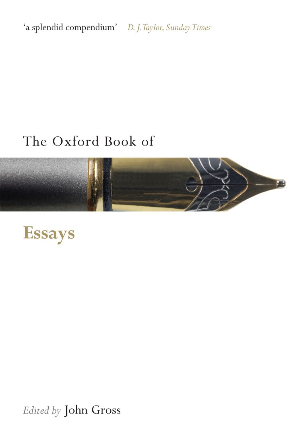 The Oxford Book Of Essays (Oxford Books Of Prose & Verse),New