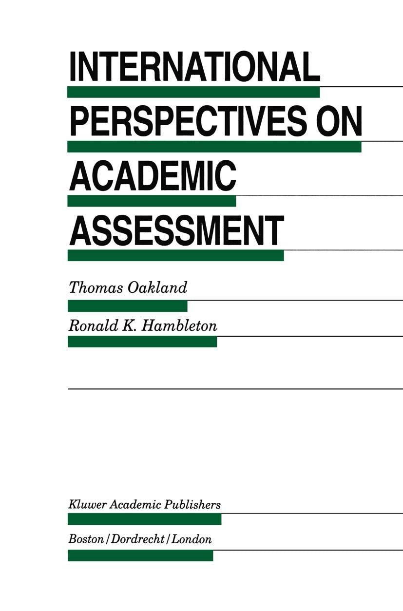 International Perspectives on Academic Assessment (Evaluation in Education and Human Services, 39),Used