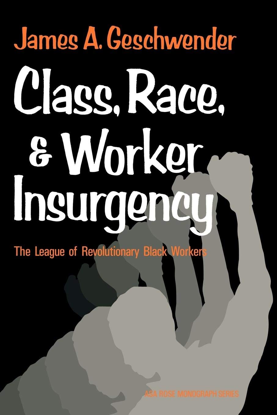 Class, Race, and Worker Insurgency: The League of Revolutionary Black Workers (American Sociological Association Rose Monographs,Used