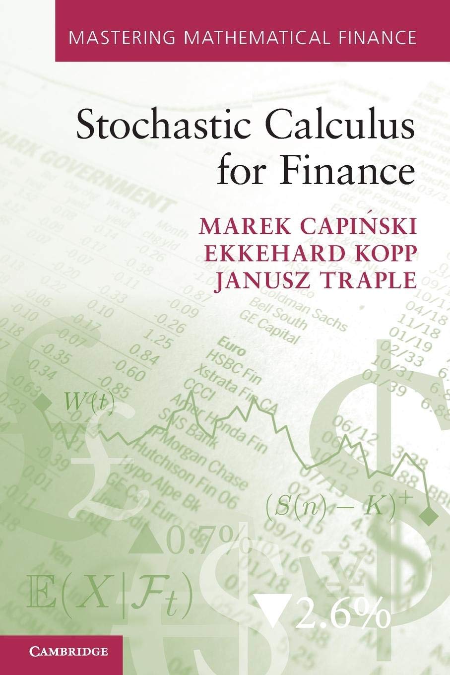 Stochastic Calculus for Finance (Mastering Mathematical Finance),Used
