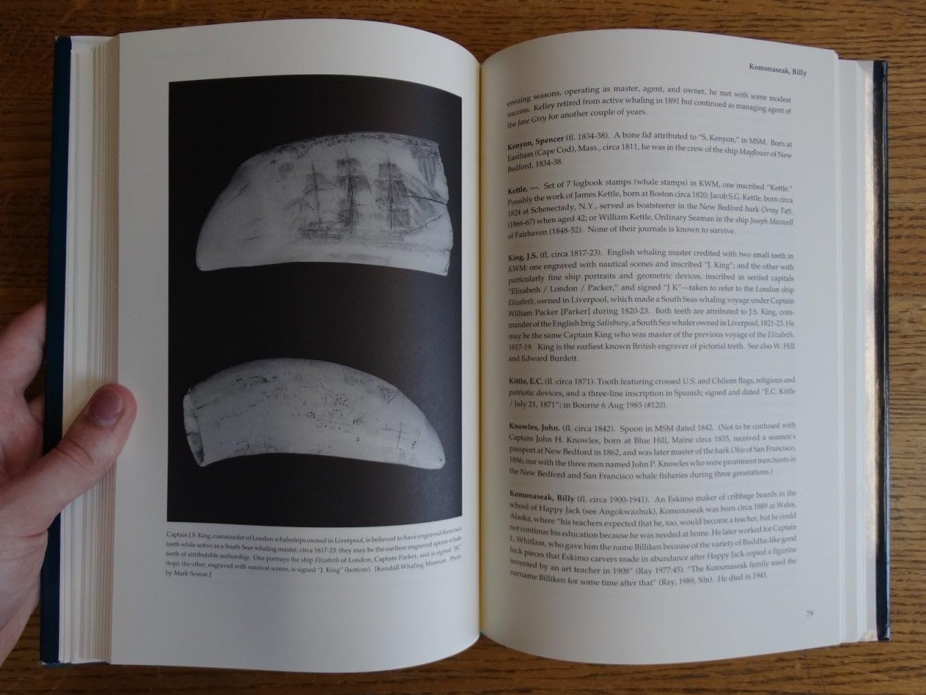 Dictionary of Scrimshaw Artists,Used