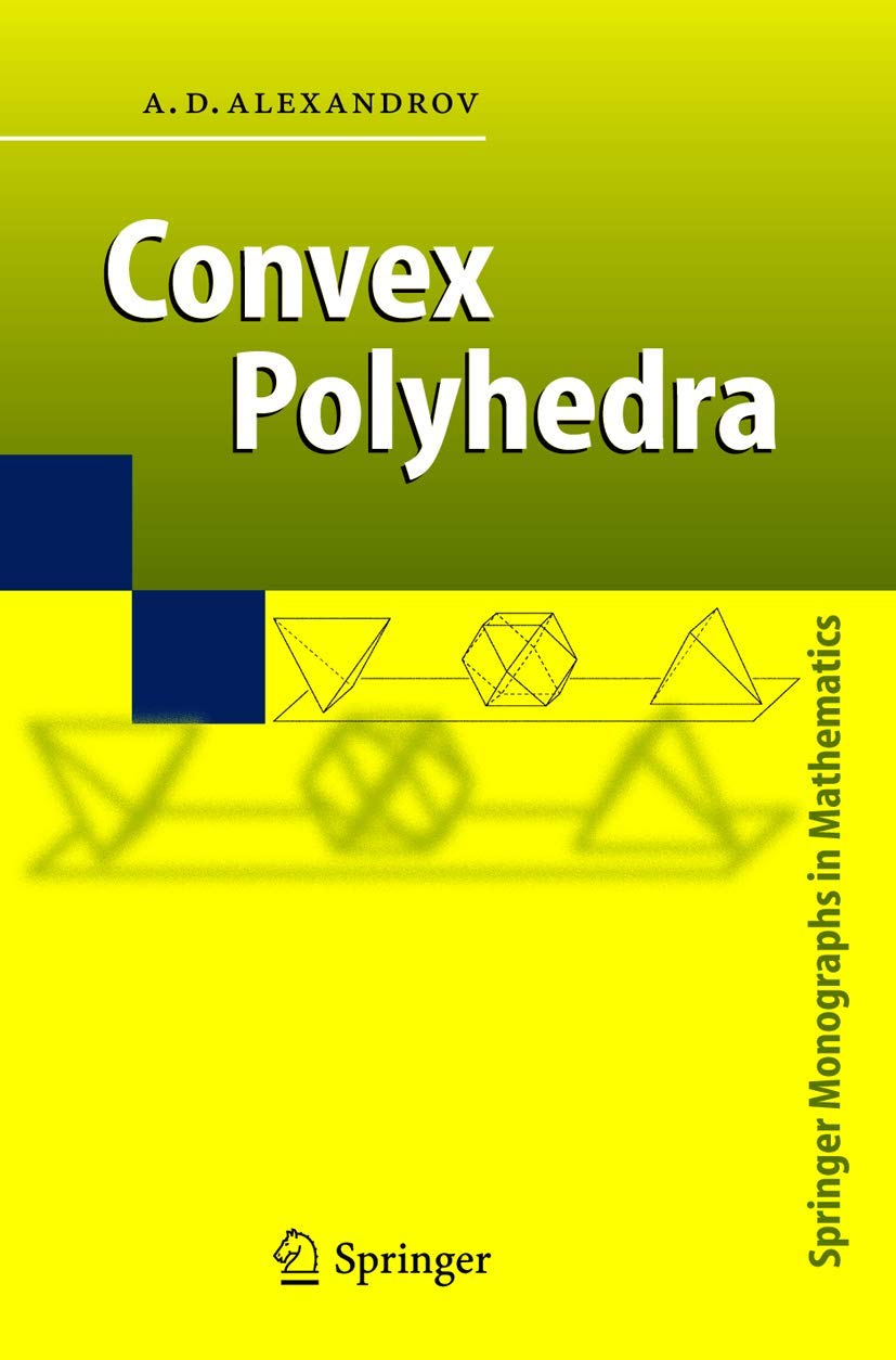 Convex Polyhedra (Springer Monographs in Mathematics),Used