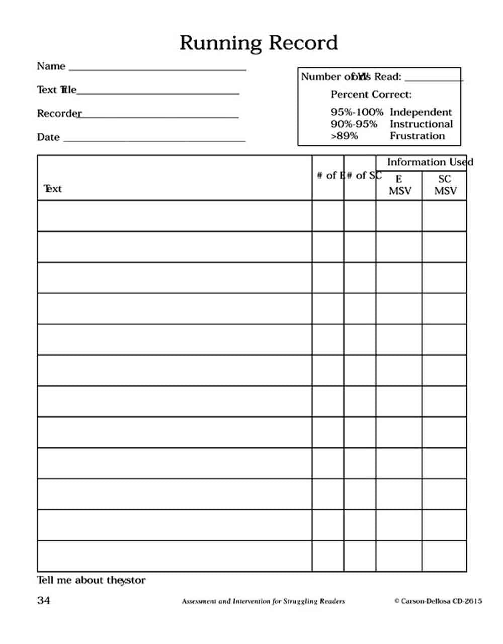 Assessment & Intervention for Struggling Readers: Grades 13,New