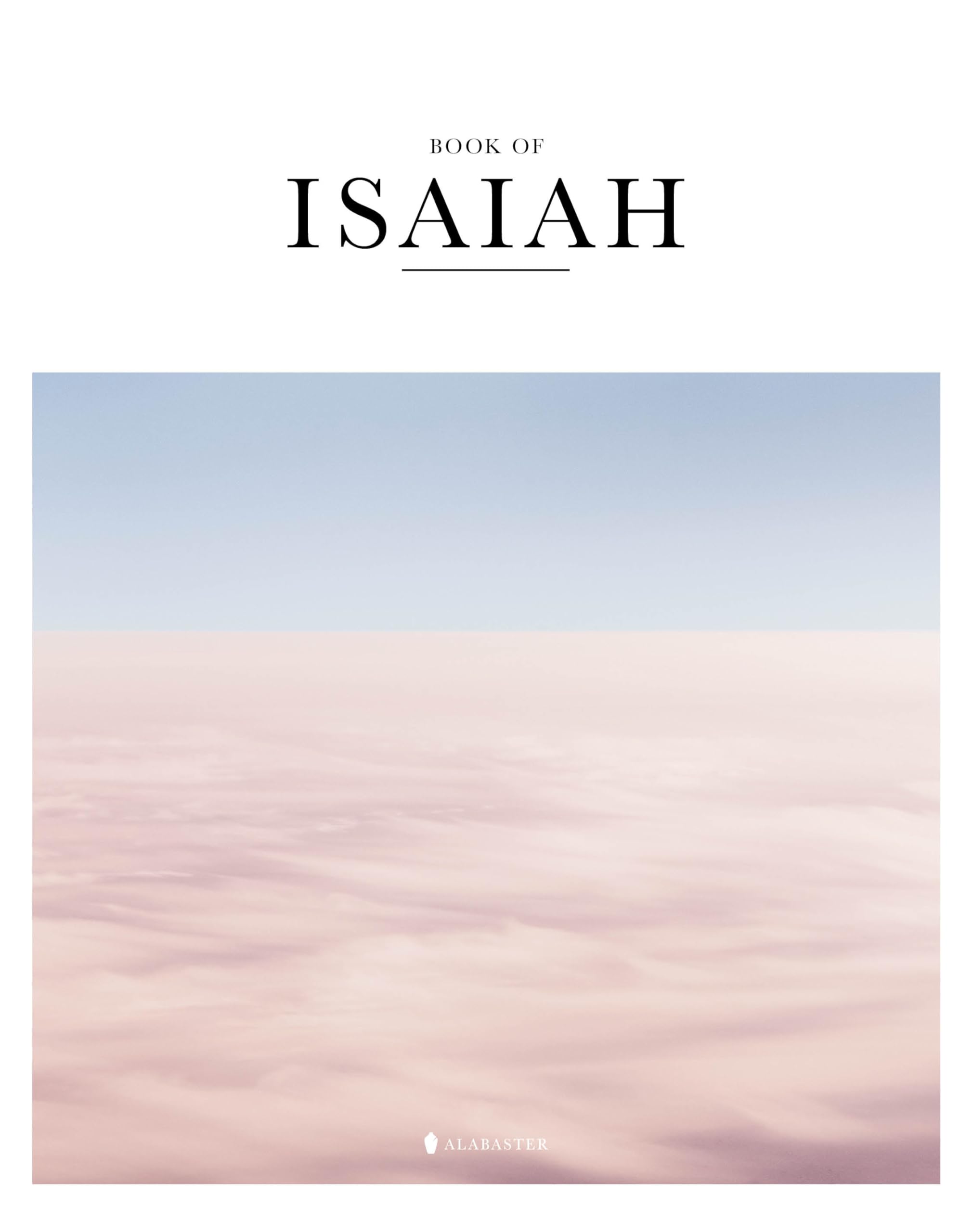 Book of Isaiah Alabaster Bible,Used
