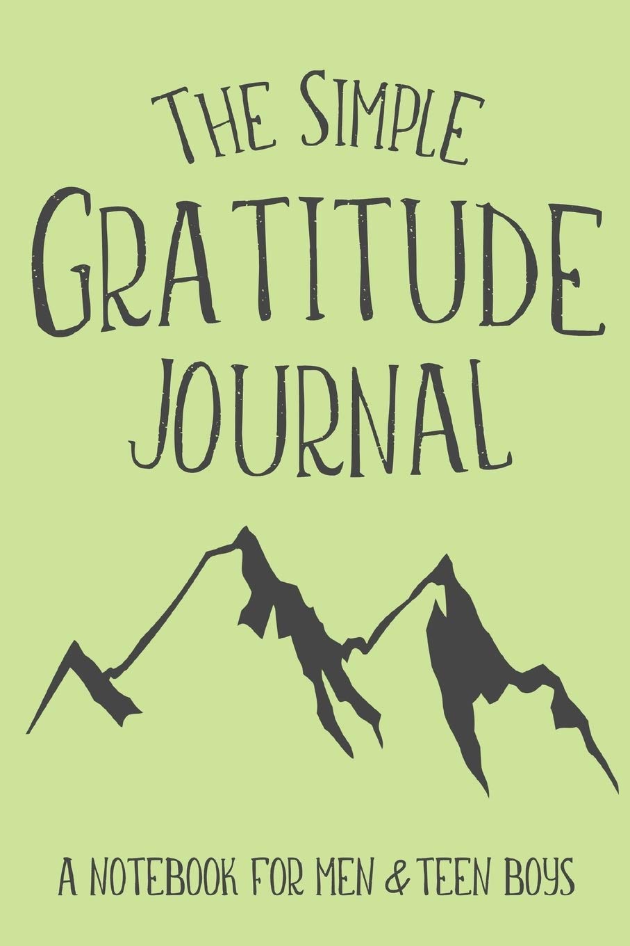 The Simple Gratitude Journal: A Notebook for Men & Teen Boys (Christian Workbooks),Used