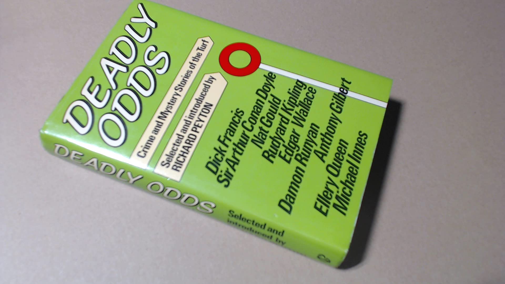 Deadly Odds: Crime & Mystery Stories of the Turf (Lythway Book),Used