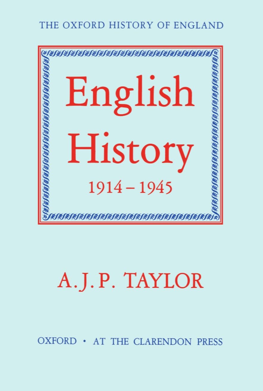 English History, 19141945 (Oxford History of England),Used