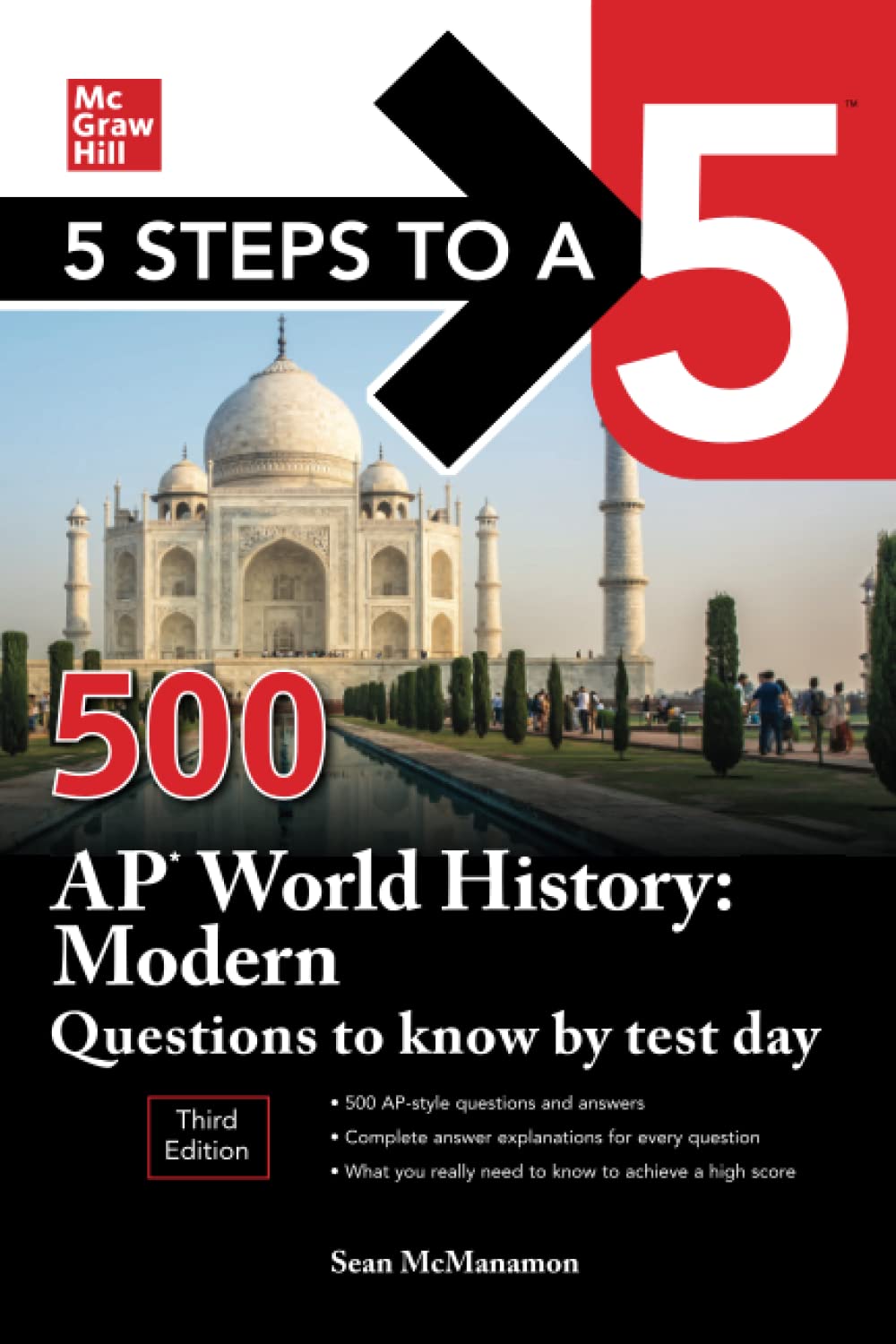 5 Steps to a 5: 500 AP World History: Modern Questions to Know by Test Day, Third Edition (Mcgraw Hill's 500 Questions to Know b,Used