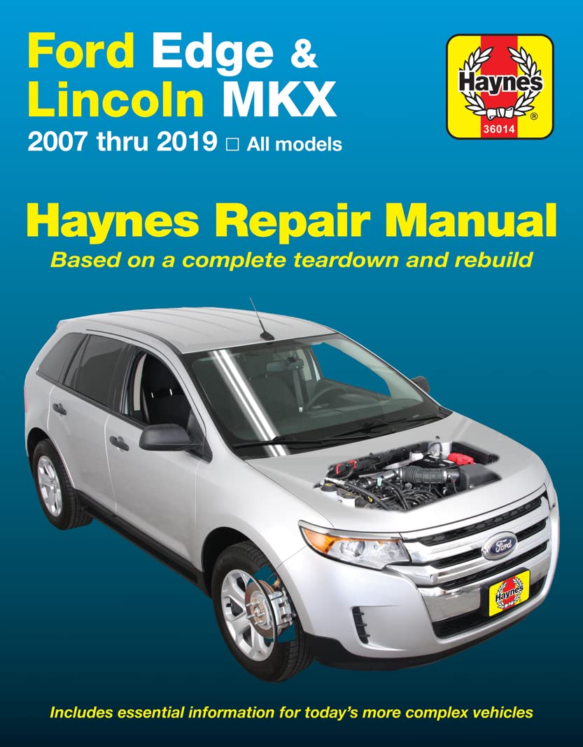 Ford Edge (0719) & Lincoln MKX (0718) Haynes Repair Manual,Used