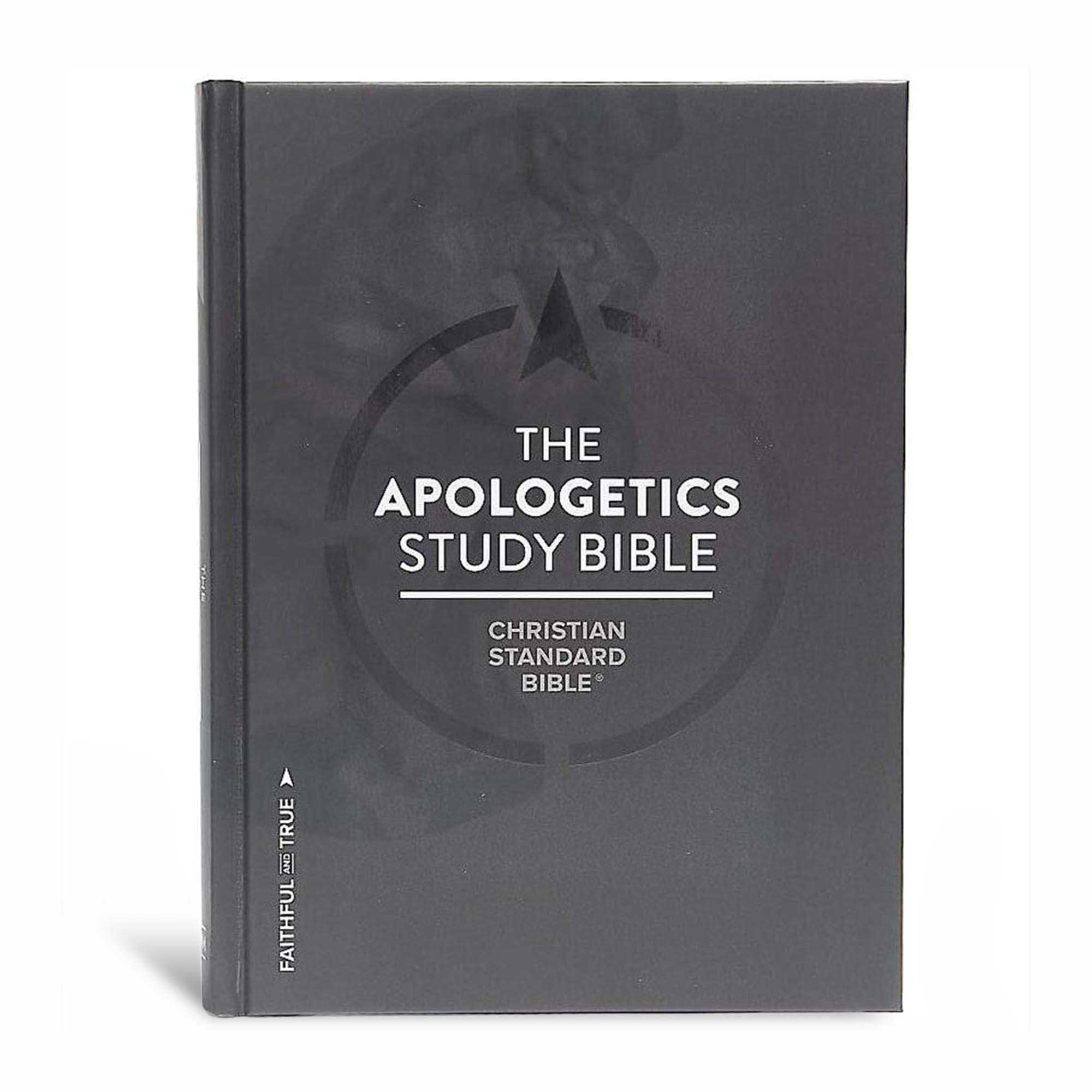 CSB Apologetics Study Bible, Gray Hardcover, Black Letter, Black Letter, Defend Your Faith, Study Notes and Commentary, Articles,Used