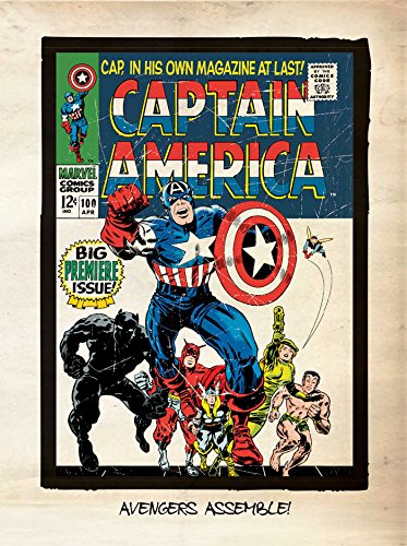 Marvel: Captain America Deluxe Note Card Set (With Keepsake Book Box),Used