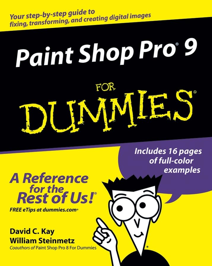 Paint Shop Pro 9 For Dummies,New