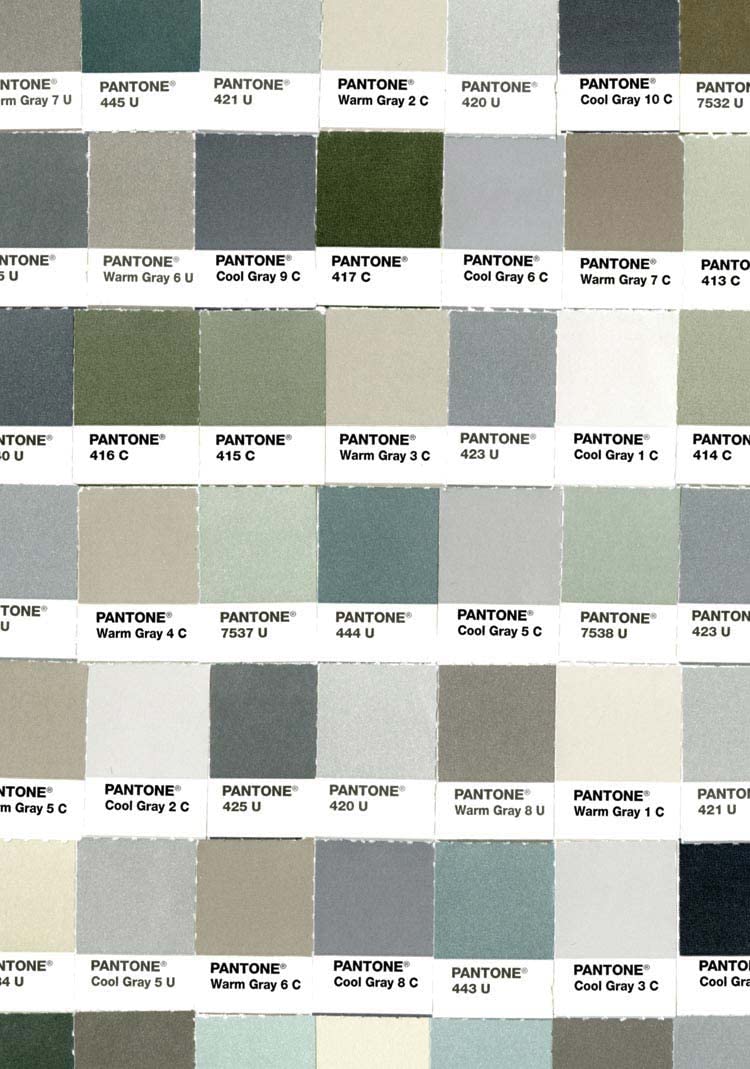 Pantone: Fifty Grays Journal,Used