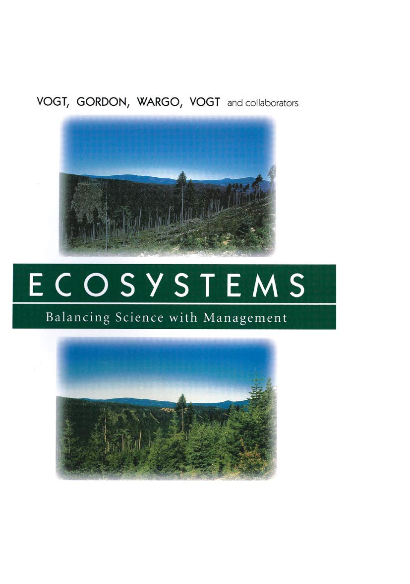 Ecosystems: Balancing Science with Management (Of Religions),Used