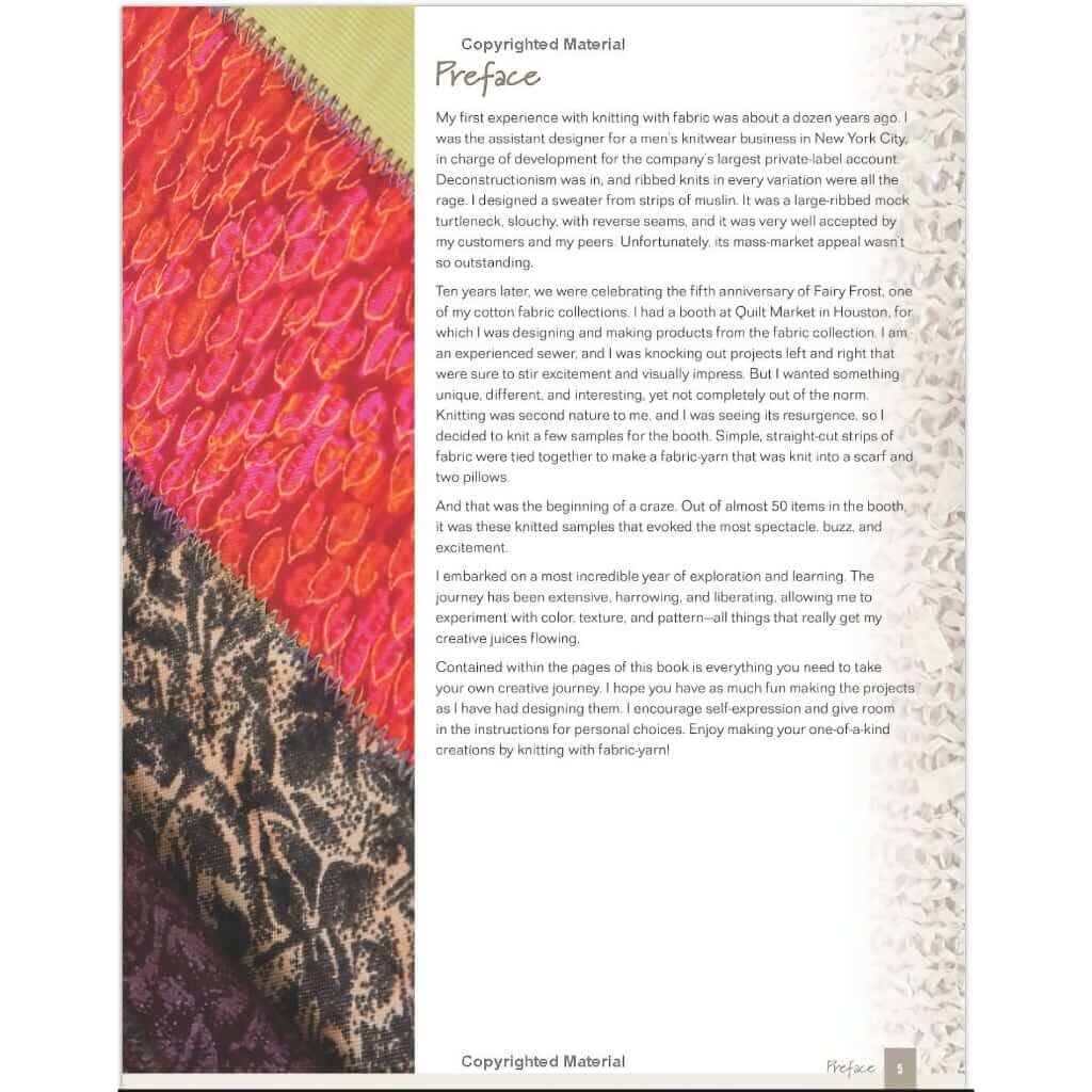 Strip & Knit with Style: Create FabricYarn Use Cotton, Wool, Fleece & More Knit 16 Projects for You & Your Home,Used