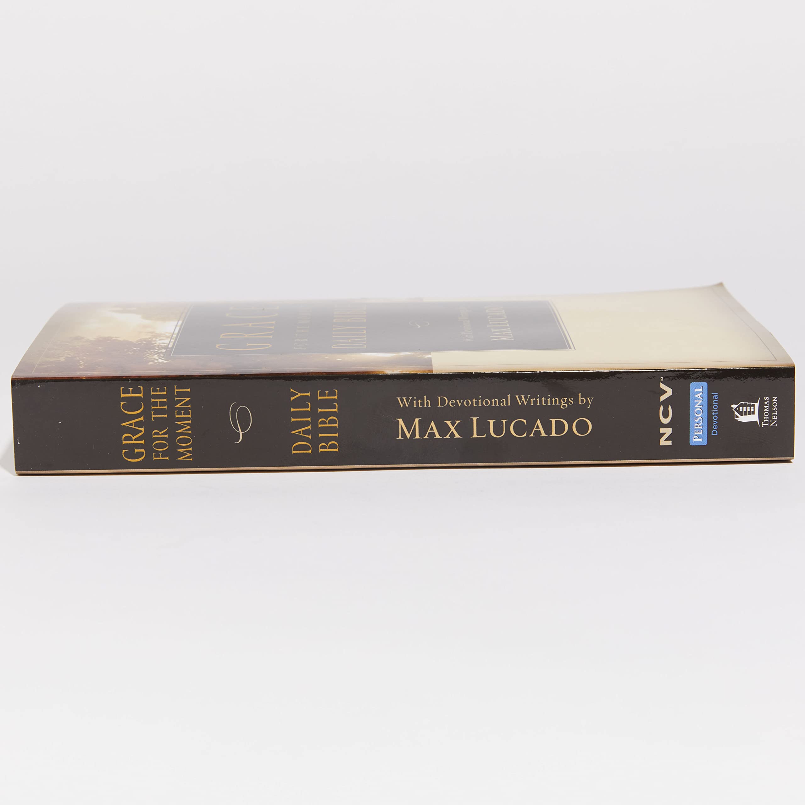 NCV, Grace for the Moment Daily Bible, Paperback: Spend 365 Days reading the Bible with Max Lucado,New