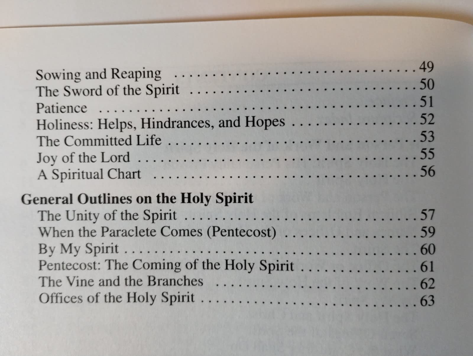 Sermon Outlines on the Holy Spirit and Spiritual Life (Sermon Outline Series),Used