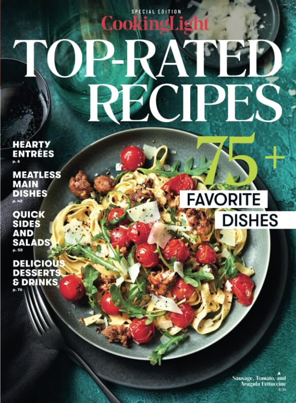 Cooking Light TopRated Recipes: 75+ Favorite Dishes,Used