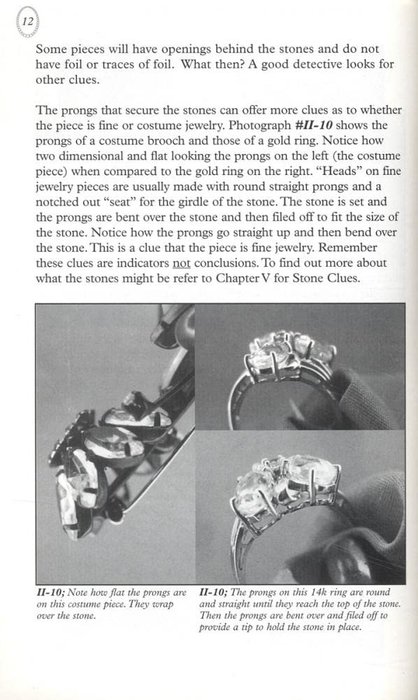 How to Be a Jewelry Detective: Elementary Clues to Solving the Mysteries of Jewelry (Antiques Detectives How to Series),Used