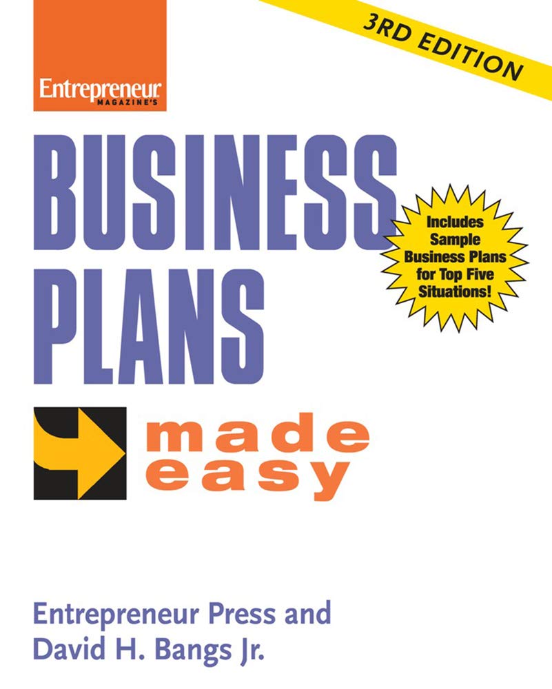 Business Plans Made Easy: A POW'S Journey (ENTREPRENEUR MADE EASY SERIES),Used