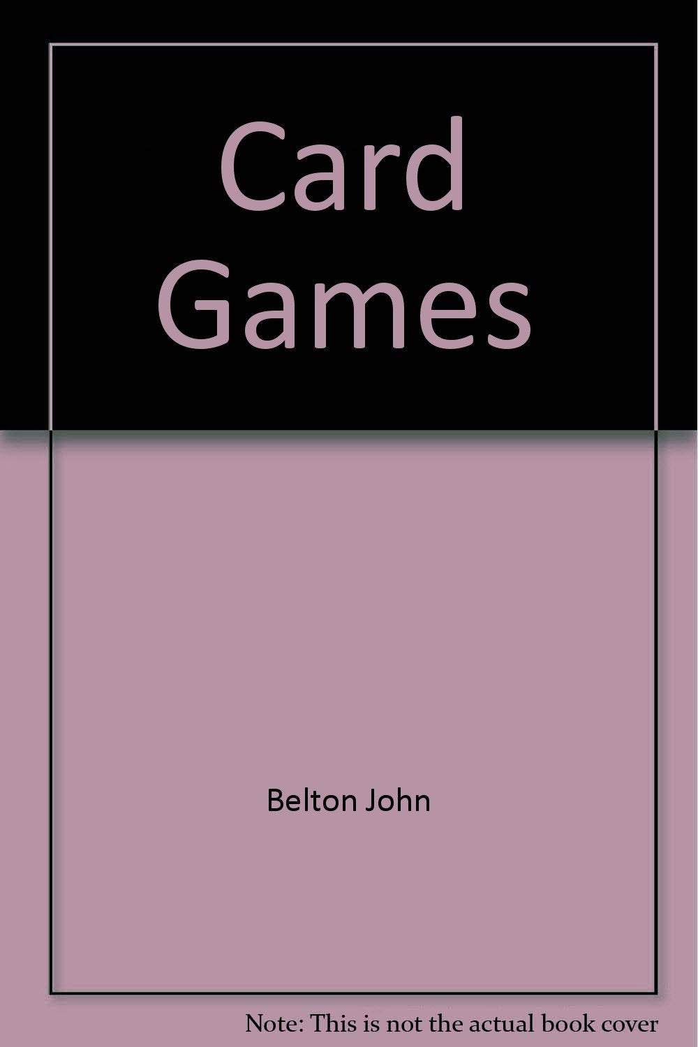 Card Games,Used