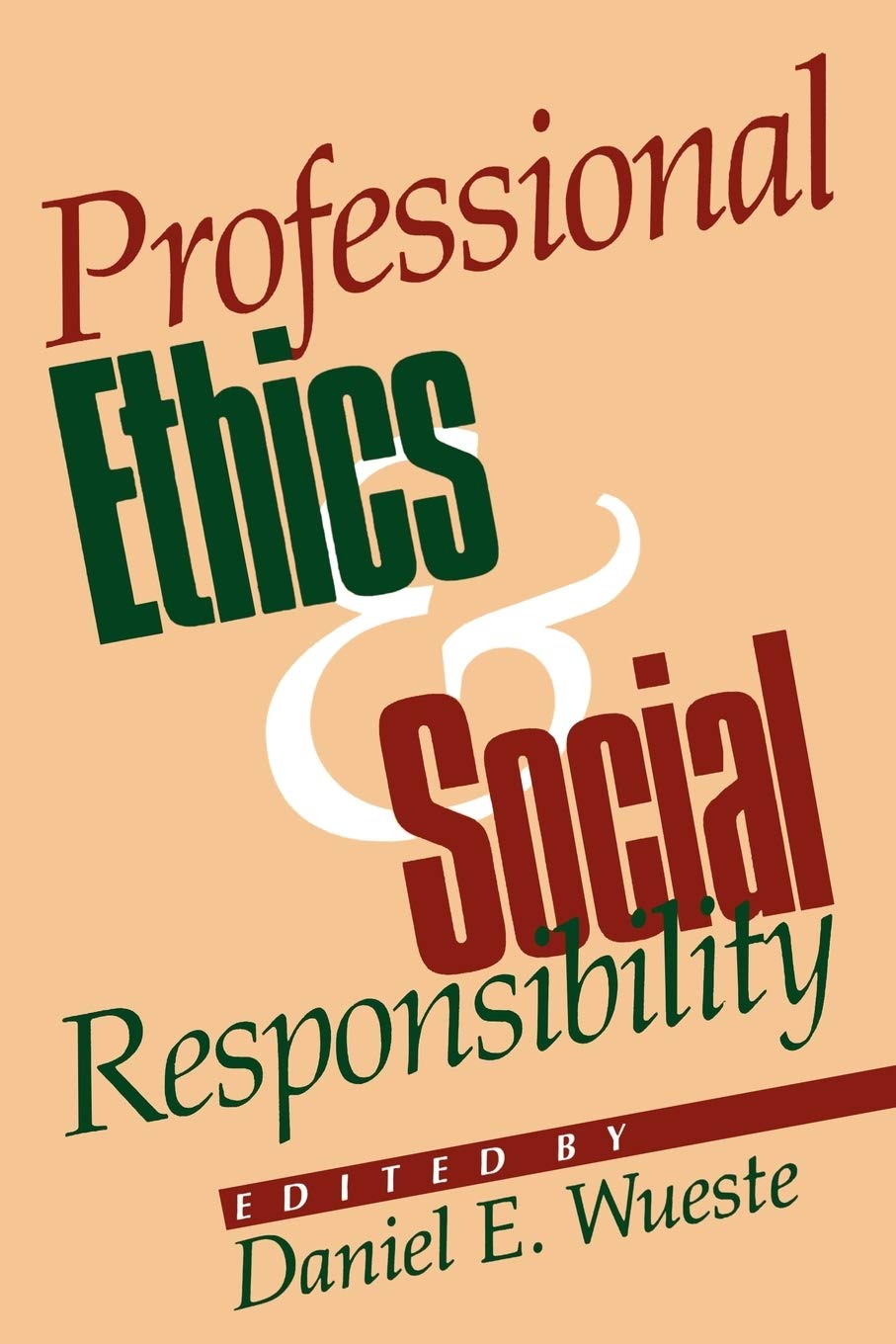 Professional Ethics And Social Responsibility,Used