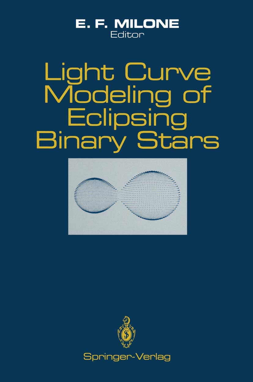 Light Curve Modeling of Eclipsing Binary Stars,New