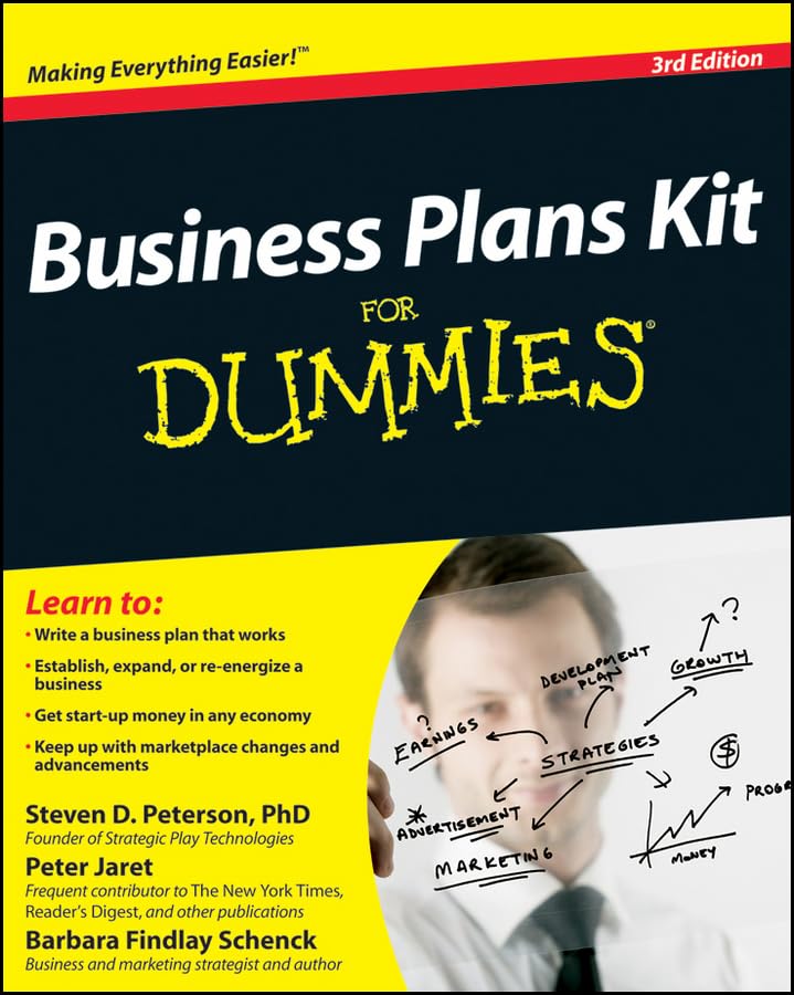 Business Plans Kit For Dummies,New