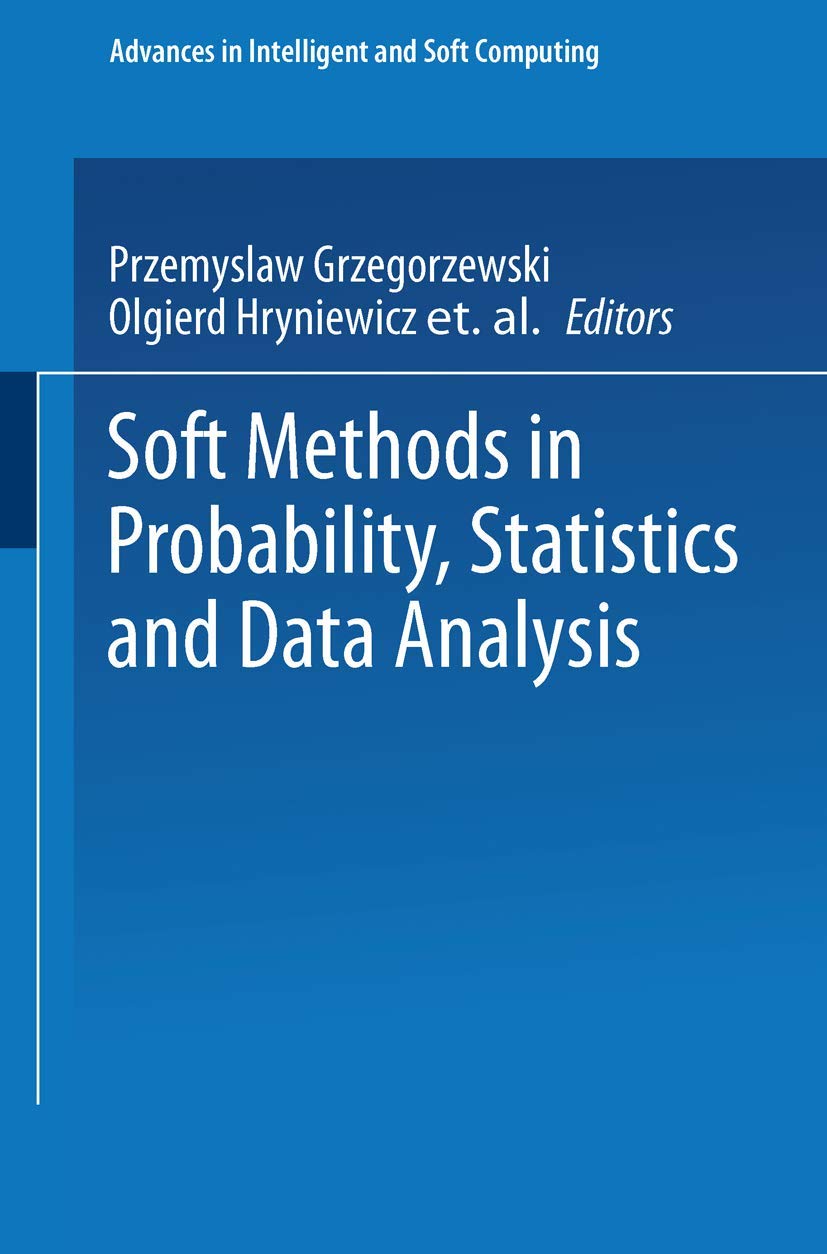 Soft Methods in Probability, Statistics and Data Analysis,Used