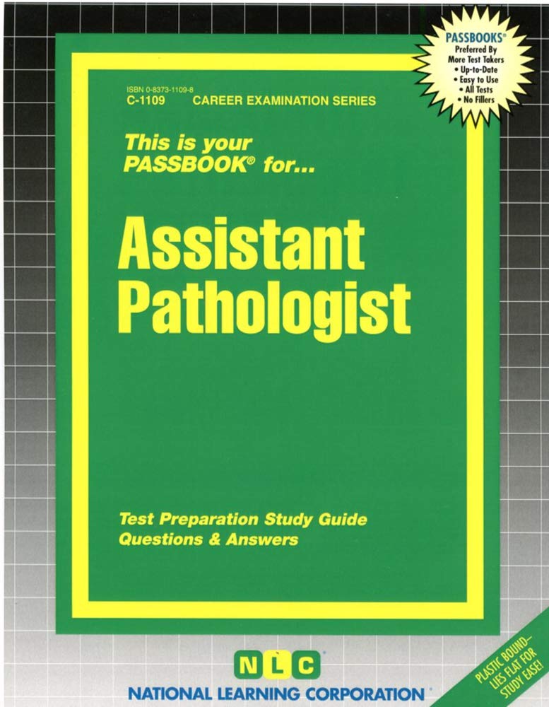 Assistant Pathologist (Career Examination Series),Used