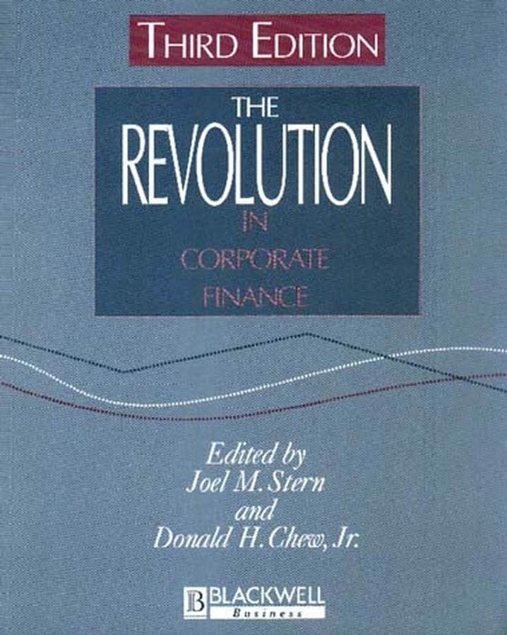 The Revolution in Corporate Finance,Used