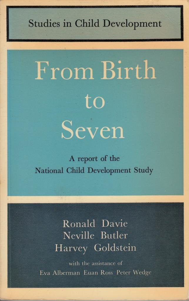 From birth to seven (Studies in child development),Used