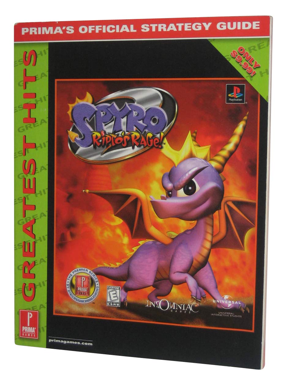 Spyro 2 : Ripto's Rage: Prima's Official Strategy Guide,Used