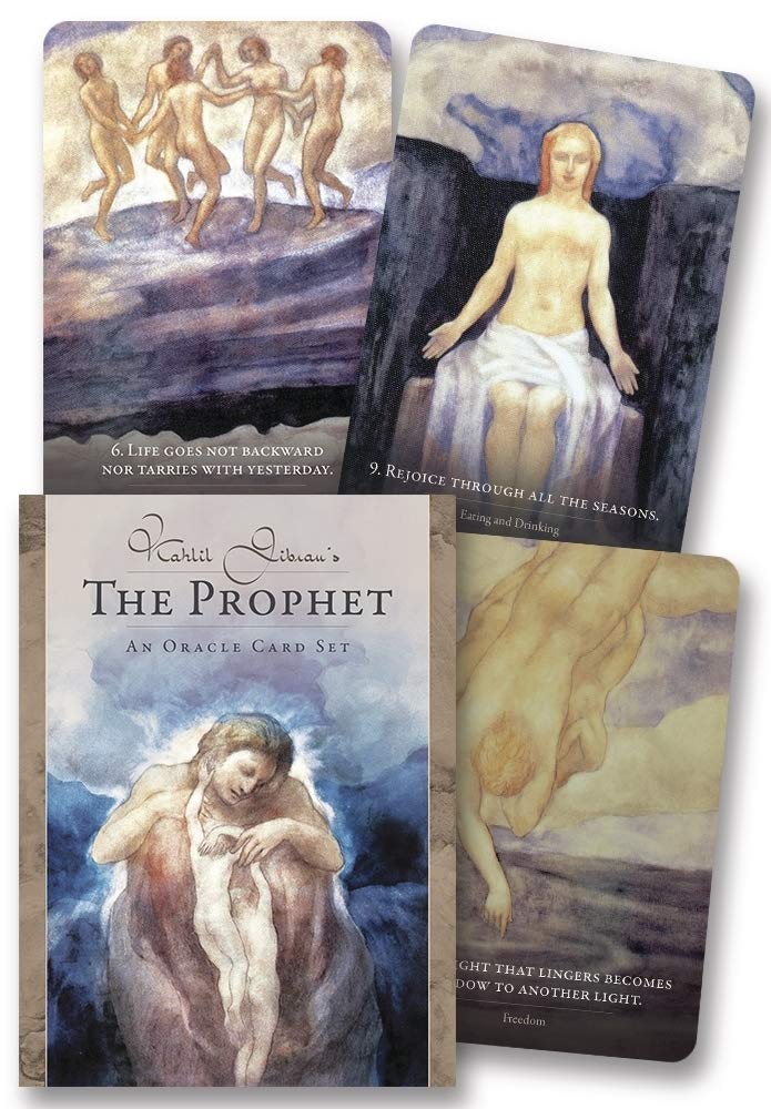 Kahlil Gibran's The Prophet: An Oracle Card Set,Used